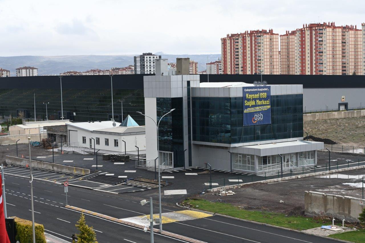 Kayseri OSB Sağlık Merkezi Yapımı Tamamlandı